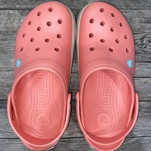 pink crocs!